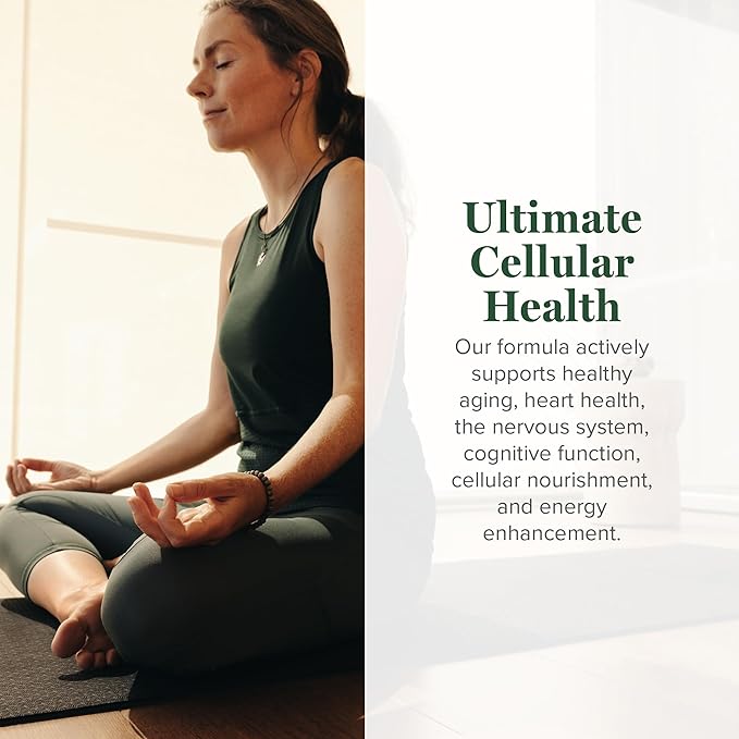 Global Healing Center - Ultimate Cellular Health - NAD Supplement for Women & Men, Cellular Repair, Includes Resveratrol for Anti-Aging, Supports NAD Plus, Alternative to Nicotinamide Riboside