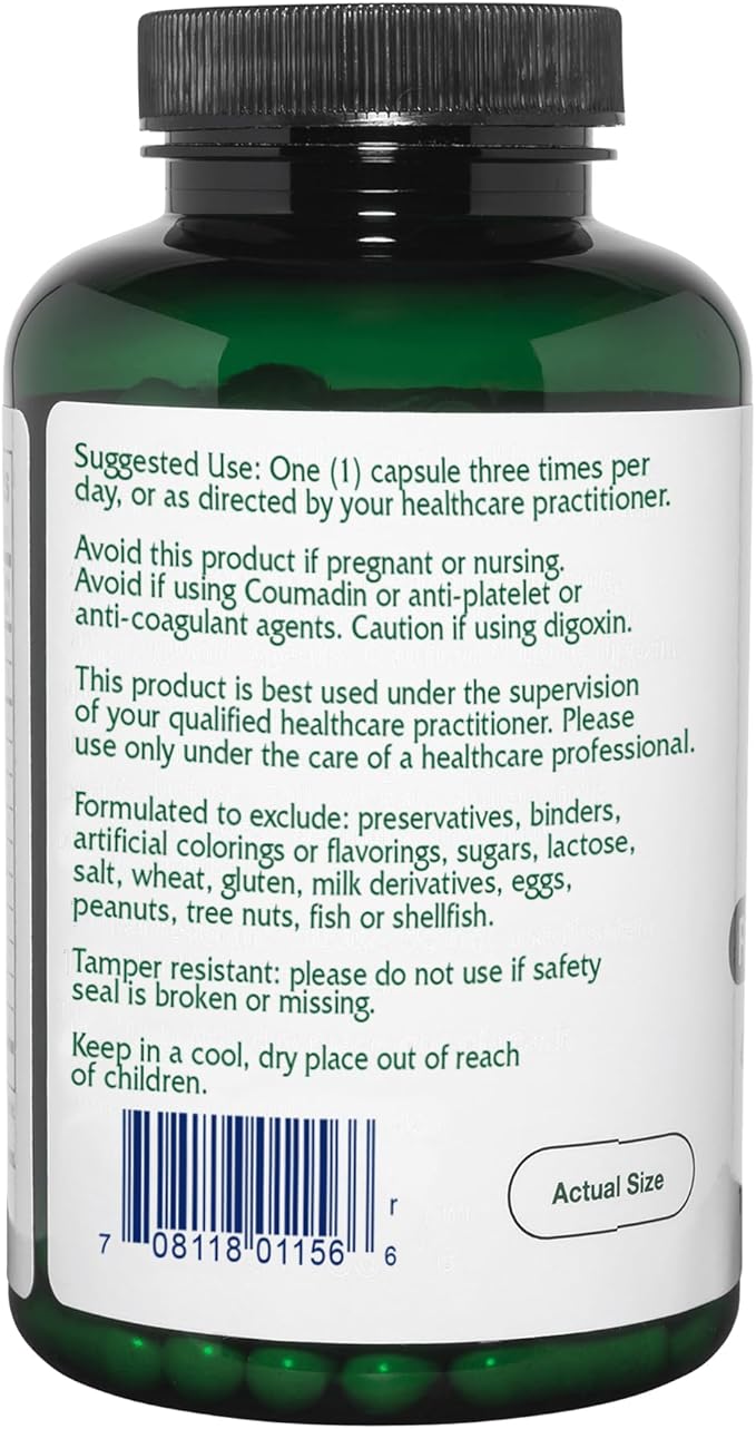 Vitanica Rauwolfia Extra, Cardiovascular Support Supplement, Vegan, 180 Capsules