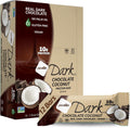 NuGo Dark Chocolate Coconut, 10g Protein Bar, Vegan, Gluten Free, Non-GMO, Kosher Pareve, 12 Count