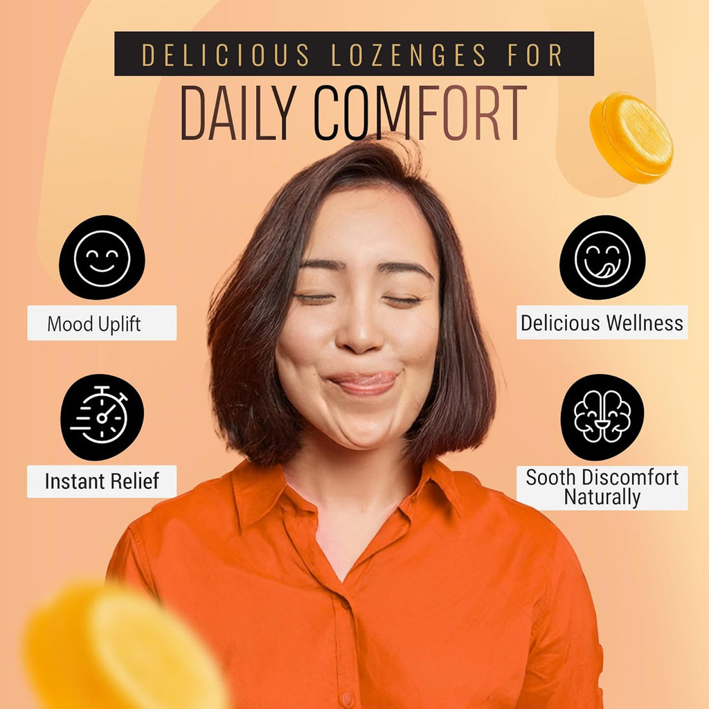 Berringa Australian Manuka Honey Lozenges, Lemon & Menthol, MGO 900+, 5.3 oz, 30 Count