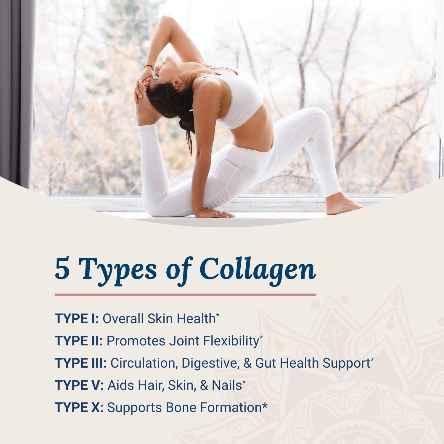 Live Conscious Beyond Collagen Multi Collagen Capsules - Types I, II, III, V & X | Hydrolyzed Blend with Biotin & Vitamin C for Hair, Skin, Nails 90 Capsules (2-Pack)