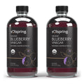 Dr. Mercola Solspring Organic Blueberry Vinegar, 2 Bottle (16 Fl. Oz.), Tart, Full-Bodied Flavor, non GMO, Soy Free, Gluten Free, USDA Organic