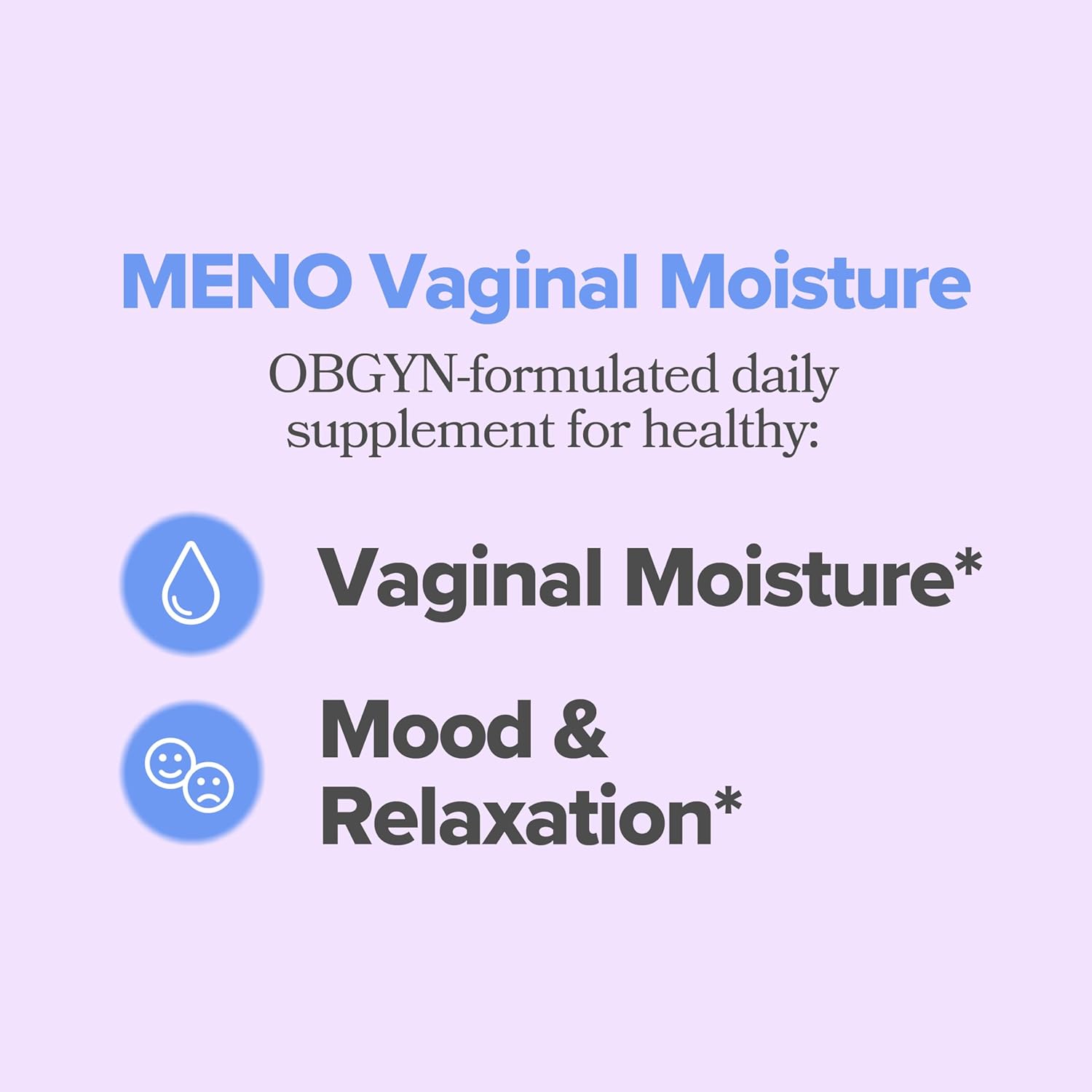 O Positiv MENO Vaginal Moisture Support Capsules – OBGYN-Formulated to Support Healthy Vaginal Moisture, Mood & Relaxation – Hormone-Free with Maca & Fenugreek Seed – 30 Servings (Pack of 3)