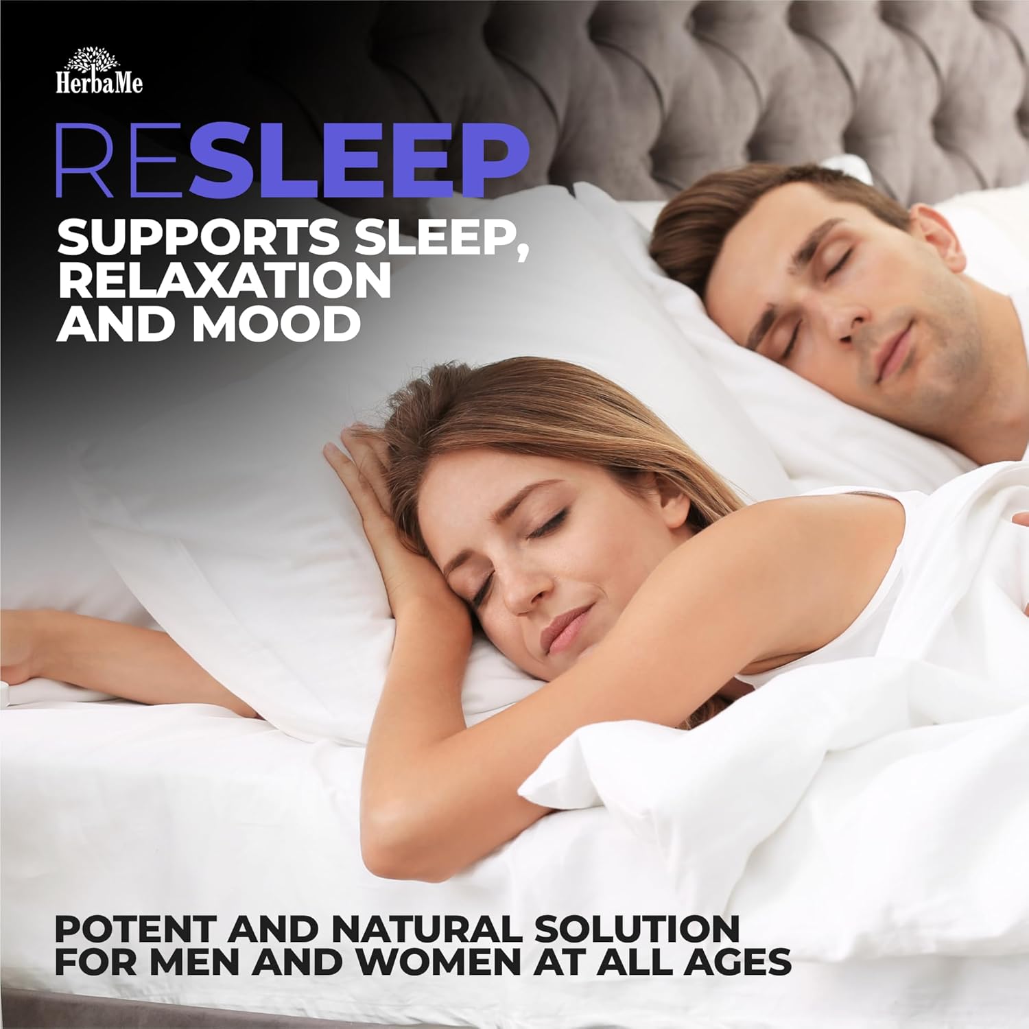 Sleep Aid Support Supplement - Melatonin Free Formula with Magnesium, Valerian, Chamomile, Apigenin, Helps Restful Sleep and Relaxation, No Grogginess Sleeping Pills
