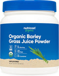 Nutricost Organic Barley Grass Juice Powder (1 LB) (Unflavored)