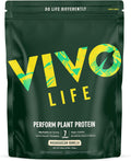 Vivo life Perform Plant Protein Powder - Pea & Hemp Protein Blend with BCAA (9.38 oz, Vanilla)