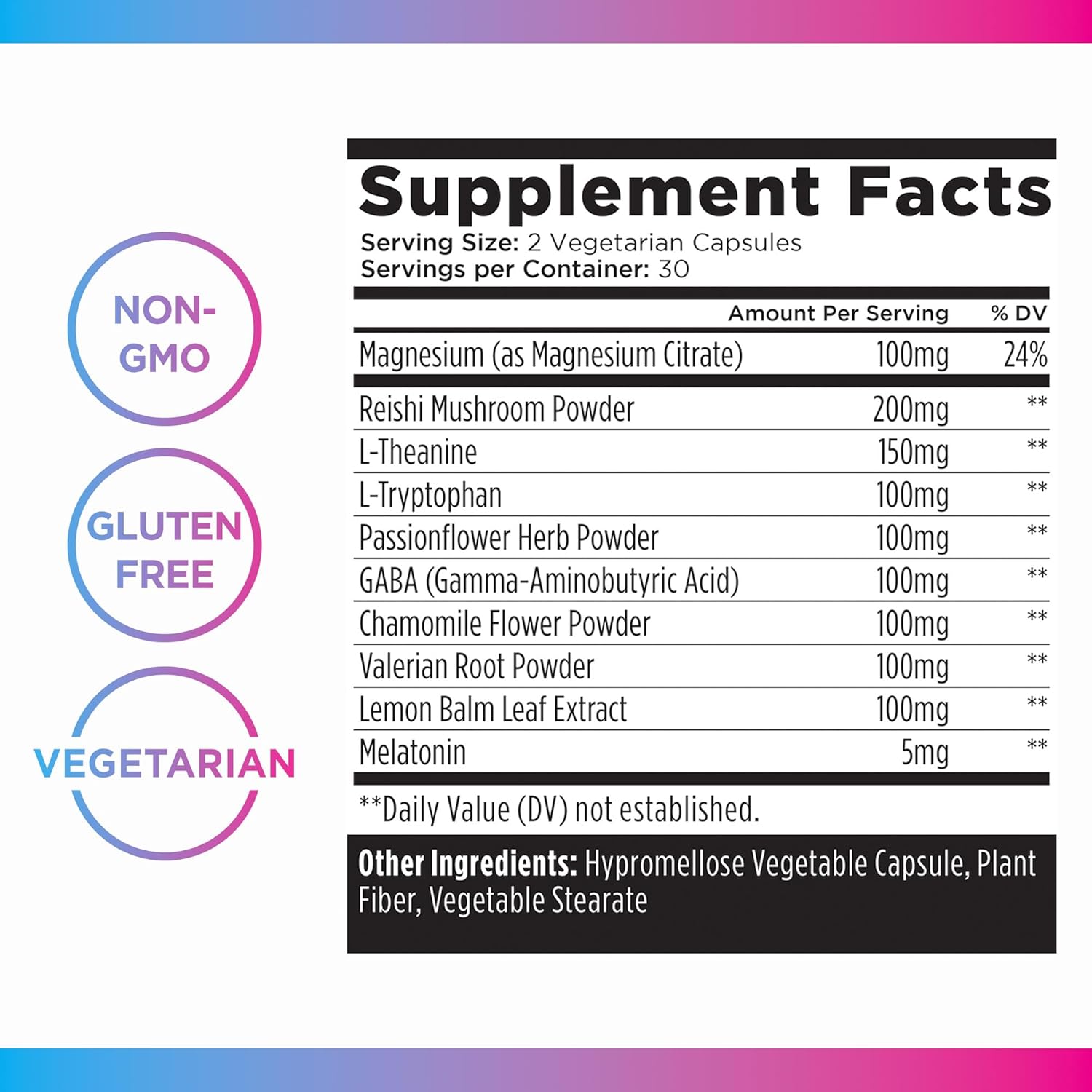 Livingood Daily Sleep Support Supplement, 10-in-1 Natural Sleep Aid with 5 MG Melatonin, Valerian Root, Chamomile, Tryptophan & GABA for Men & Women, Non Habit Forming, Gluten Free, Vegan, 60 Capsules