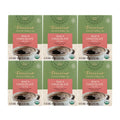 Teeccino Maca Chocolaté Herbal Tea - Rich & Roasted Herbal Tea That’s Caffeine Free & Prebiotic with Natural Energy from Adaptogenic Peruvian Maca, 10 Tea Bags (Pack of 6)