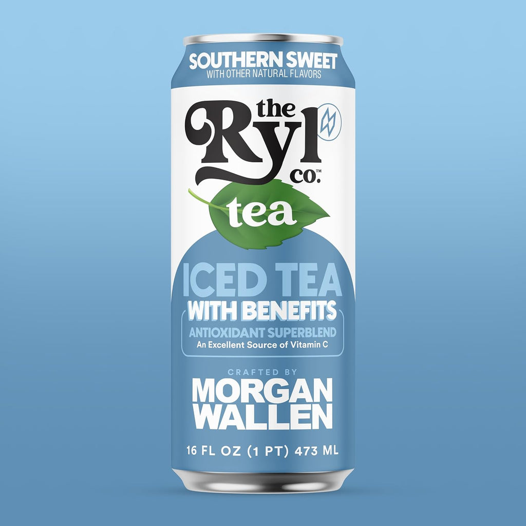 Ryl Iced Tea, Wallen's Sweet, Antioxidant Superblend, Zero Sugar, Low Carb, Low Calorie Iced Tea, 16.0 Fl Oz (4-Pack)