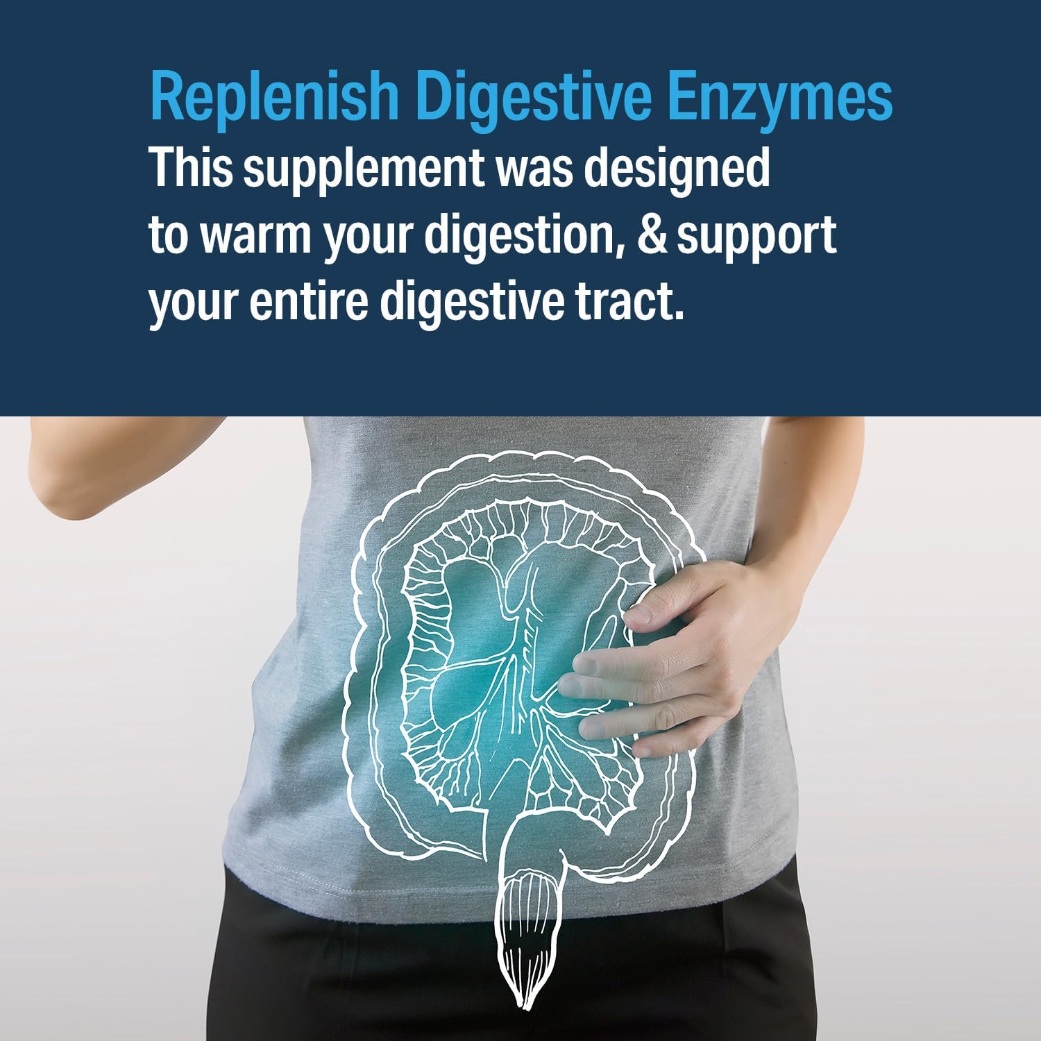 – Integrative Digestive Formula, Support Healthy Digestion with Ginger Root, Natural Digestive Relief for Heartburn, Bloating, Constipation, Diarrhea, Non GMO (60 Tablets)