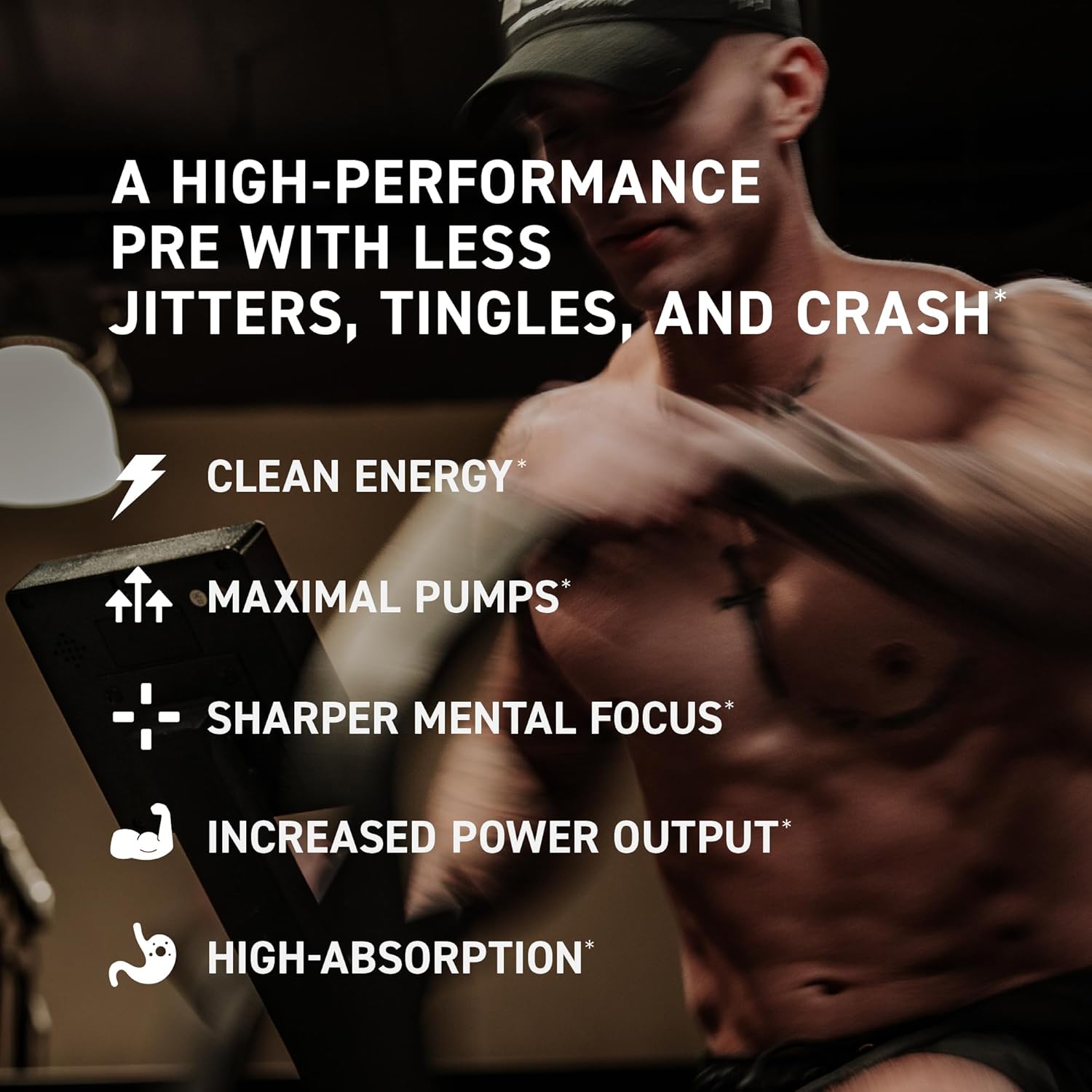 Kaged Pre Workout MAX Powder | Watermelon | Tingle Free, High Stim Pre-Workout | 305 mg Caffeine, Creatine, L-Citrulline | MAXCatalyst for Absorption | Supplements for Men & Women | 20 Servings