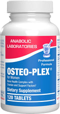 Osteo-Plex Bone Health Supplement for Women - Clinical Formula Bone Strength Supplement with Magnesium Calcium Vitamin D3 & Trace Minerals Complex - Easy to Swallow Gentle Tablets (120 Count)