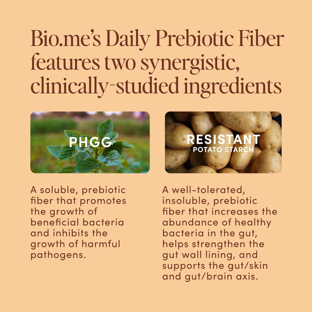 Daily Prebiotic Fiber Powder Chocolate - 7g Per Serving - Soluble & Insoluble Fiber Supplement Powder for Women & Men - Digestive Health & Gut Health - Sugar Free - 30 Servings
