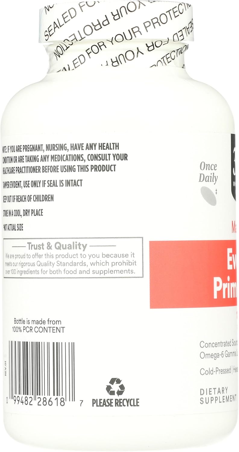 365 by Whole Foods Market, High Potency Evening Primrose Oil 1250mg, 120 Count