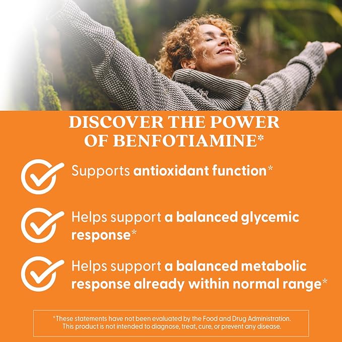 Doctor's Best Benfotiamine 150 with BenfoPure, Helps Maintain Glucose Metabolism, Non-GMO, Vegan, Gluten Free, Soy Free, 150 mg, 360 Veggie Caps