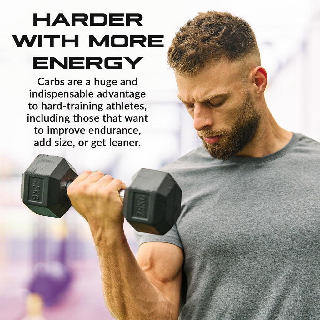 Granite Intra Carb Powder, Unflavored, High-Performance Carbohydrate Blend with Cluster Dextrin, Palatinose, & Dextrose, Supports Energy and Training (20 Servings)