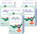 BBETTER Ashwagandha KSM-66 Capsules 500mg | Lab Tested Herbal Supplement for Stress Relief |Pure Organic Ashwagandha Powder | Supports Mental & Physical Well-Being Mood Enhancer | 180 Veg Capsules