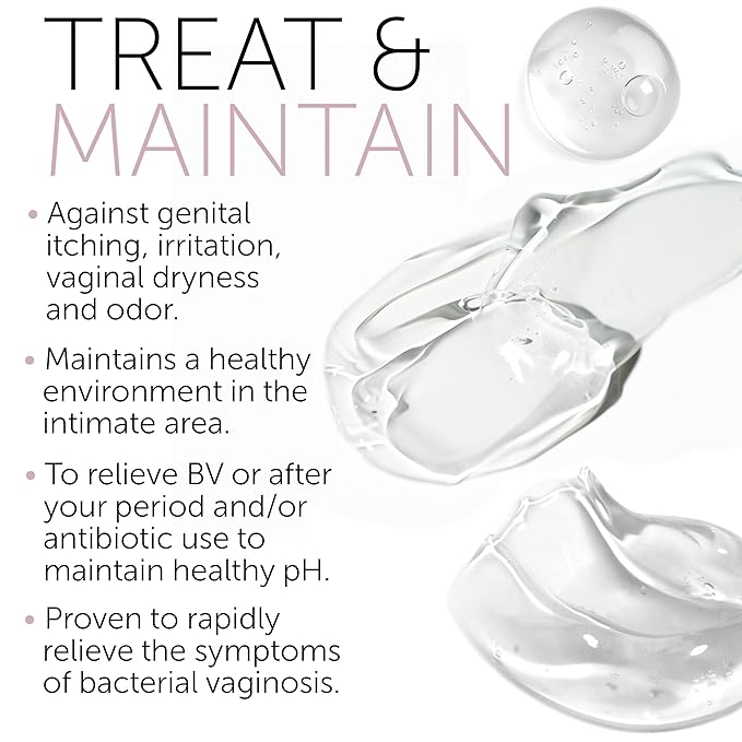 Bacterial Vaginosis Treatment | BV Treatment For Women | Natural Homeopathic Pre-Filled Vaginal Applicators for Odor, Itching, Discharge, BV, and Vaginal Microbiota Imbalance