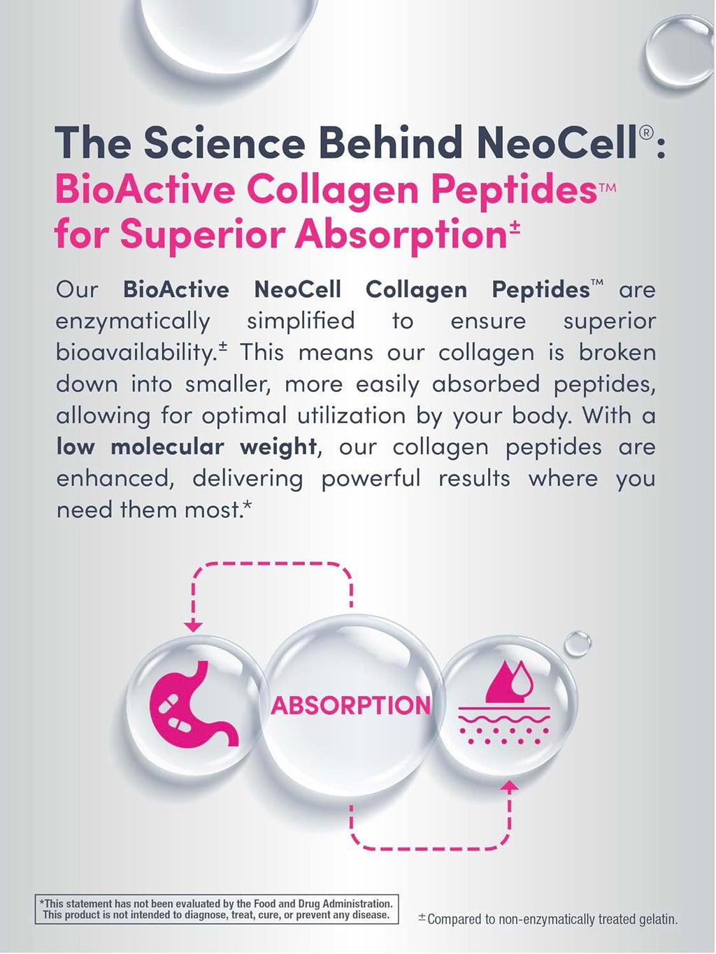NeoCell Super Collagen With Vitamin C and Biotin, Skin, Hair and Nails Supplement, Includes Antioxidants, Tablet, 270 Count, 1 Bottle