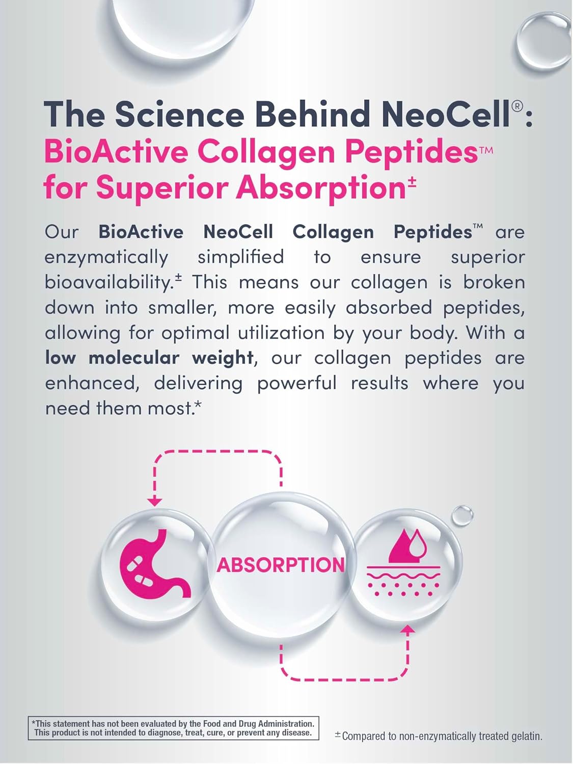 NeoCell Super Collagen With Vitamin C and Biotin, Skin, Hair and Nails Supplement, Includes Antioxidants, Tablet, 270 Count, 1 Bottle