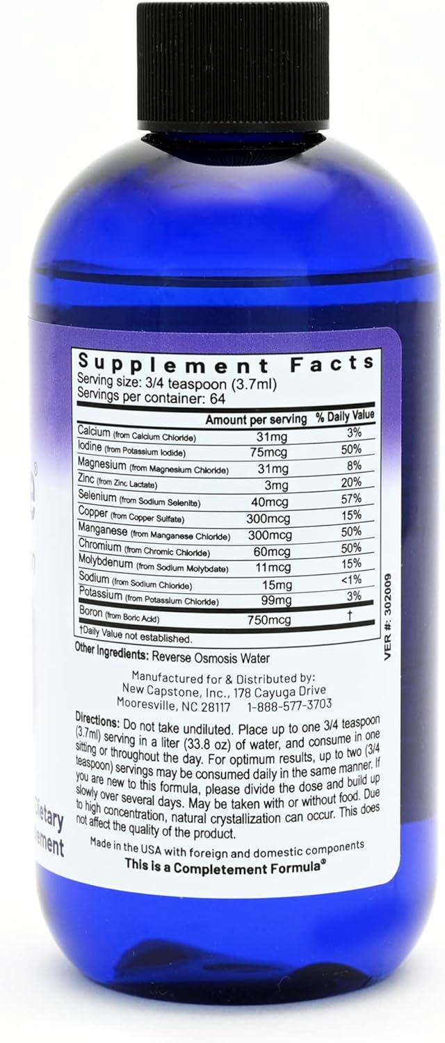 RnA ReSet ReMyte – Electrolyte Mineral Solution with Magnesium, Iodine, Selenium & Zinc, 8.1 Fl Oz (1-Pack)