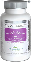 ScienceBased Health OcularProtect – Daily Multivitamin with Advanced Eye Health Support – 40+ Key Nutrients with Lutein, Zeaxanthin, Turmeric & Quercetin – Immune & Antioxidant Support