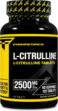 Primaforce L-Citrulline 2500mg, 120 Tablets, 60 Servings