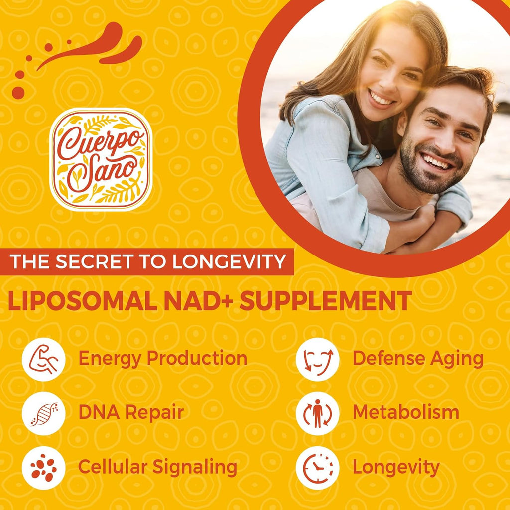 2000 MG NAD Supplement, Liposomal NAD+ with High Absorption, More Efficient Than Nicotinamide Riboside, Pure & Plus Boosting Supplement, Aging Defense, Metabolism & Cellular, 180 softgels