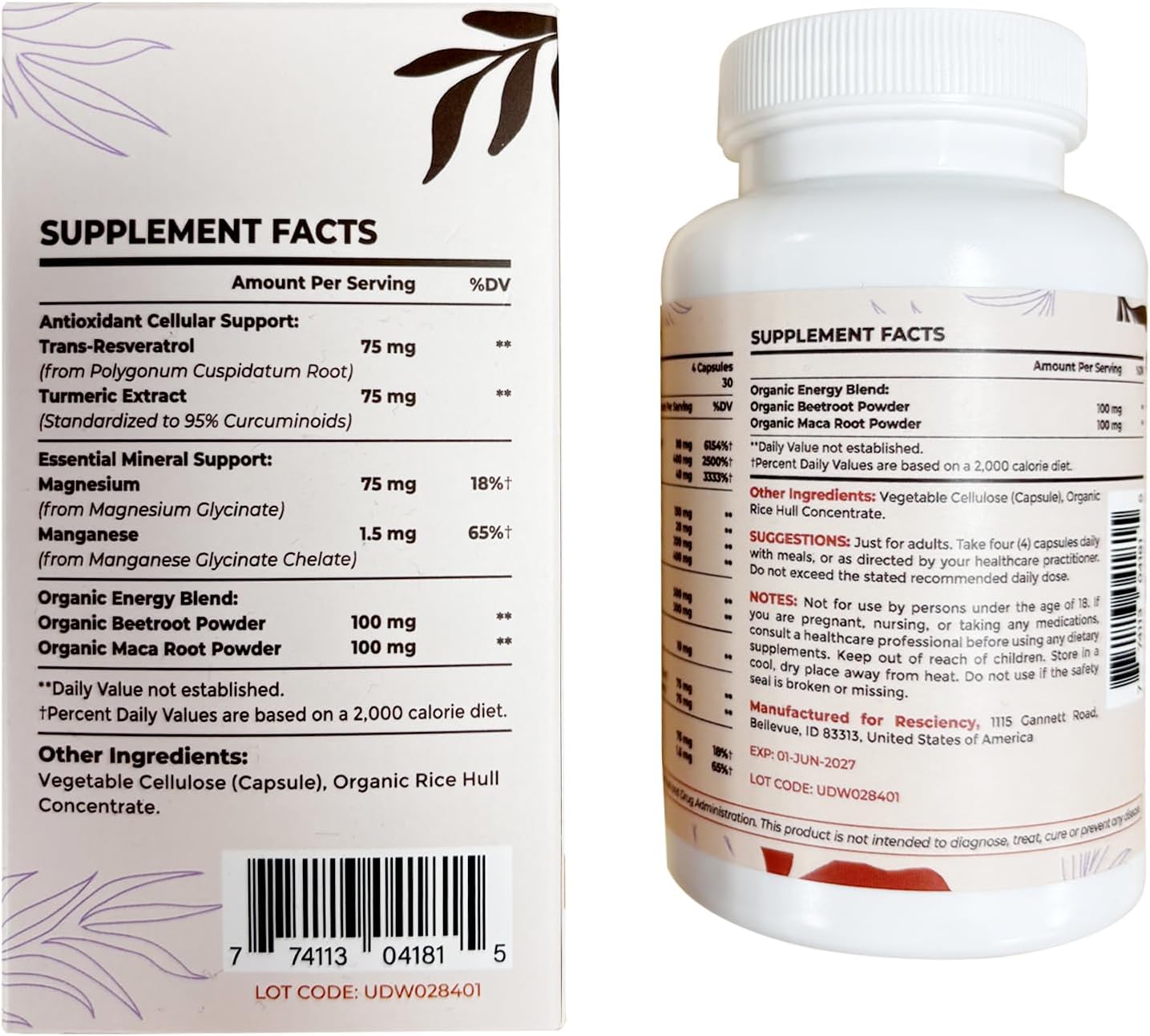 2326 MG Mitochondrial Supplements with ATP, Vitamins, CoQ10 & PQQ, More Effective Than Creatine HMB & Nitric Oxide, Energy, Endurance, Strength, Recovery & Muscle, Organic, 360 Capsules
