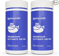 UpNourish Chelated Magnesium Glycinate 500mg Capsules - Magnesium Chelate for High Absorption - Pure Magnesium Supplement for Calm, Leg Cramps, Muscle Relaxation 480 Capsules