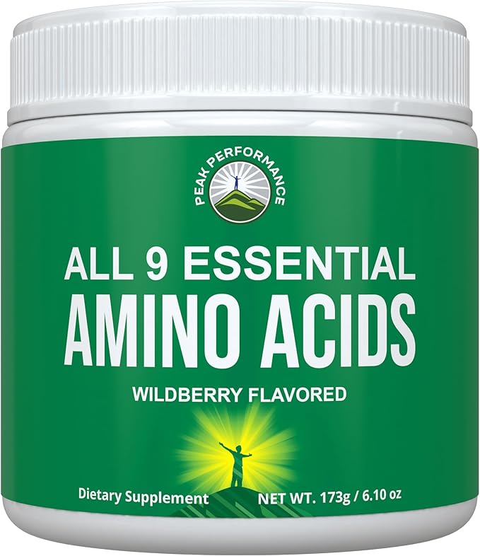 All 9 Essential Amino Acids Powder. Pre + During + Post Workout With EAAs + BCAAs For Energy, Muscle Growth, and Recovery. Non-GMO BCAA and EAA Powders For Men + Women. 3rd Party Tested. Wildberry