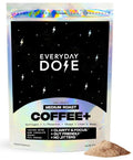 Everyday Dose Bold Medium Roast Mushroom Coffee 90mg Caffeine per serving with Grass-Fed Collagen, Chaga, Lions Mane & L-Theanine for Better Focus, Energy, Digestion, Skin, and Immunity 30 Servings
