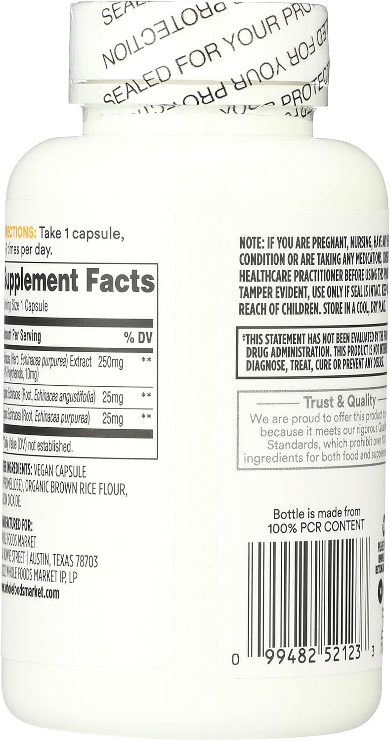 365 by Whole Foods Market, Echinacea, 120 Count