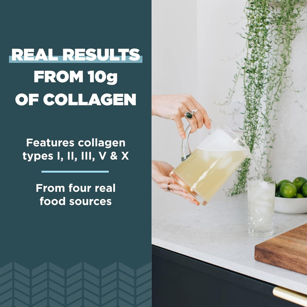 Ancient Nutrition Collagen Powder Protein, Multi Collagen Protein, Cucumber Lime, Hydrolyzed Collagen Peptides Supports Skin and Nails, Joint Supplement, 18.6oz
