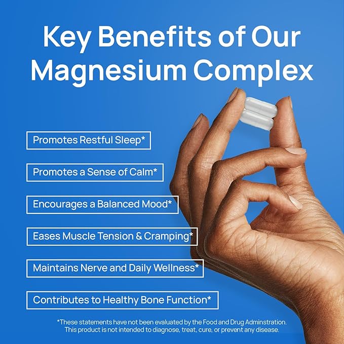 Selerb NAD+ Supplements & Magnesium Complex Bundle for Men, 90 + 60 Capsules