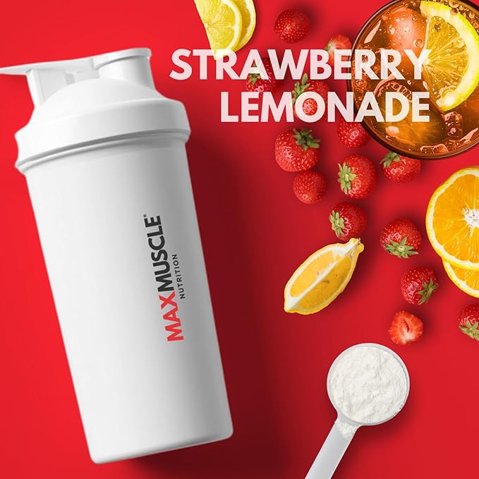 Max Muscle Pro BCAA, Aminos for The Relentless, 7G BCAA, Post Workout Muscle Recovery (Strawberry Lemonade)
