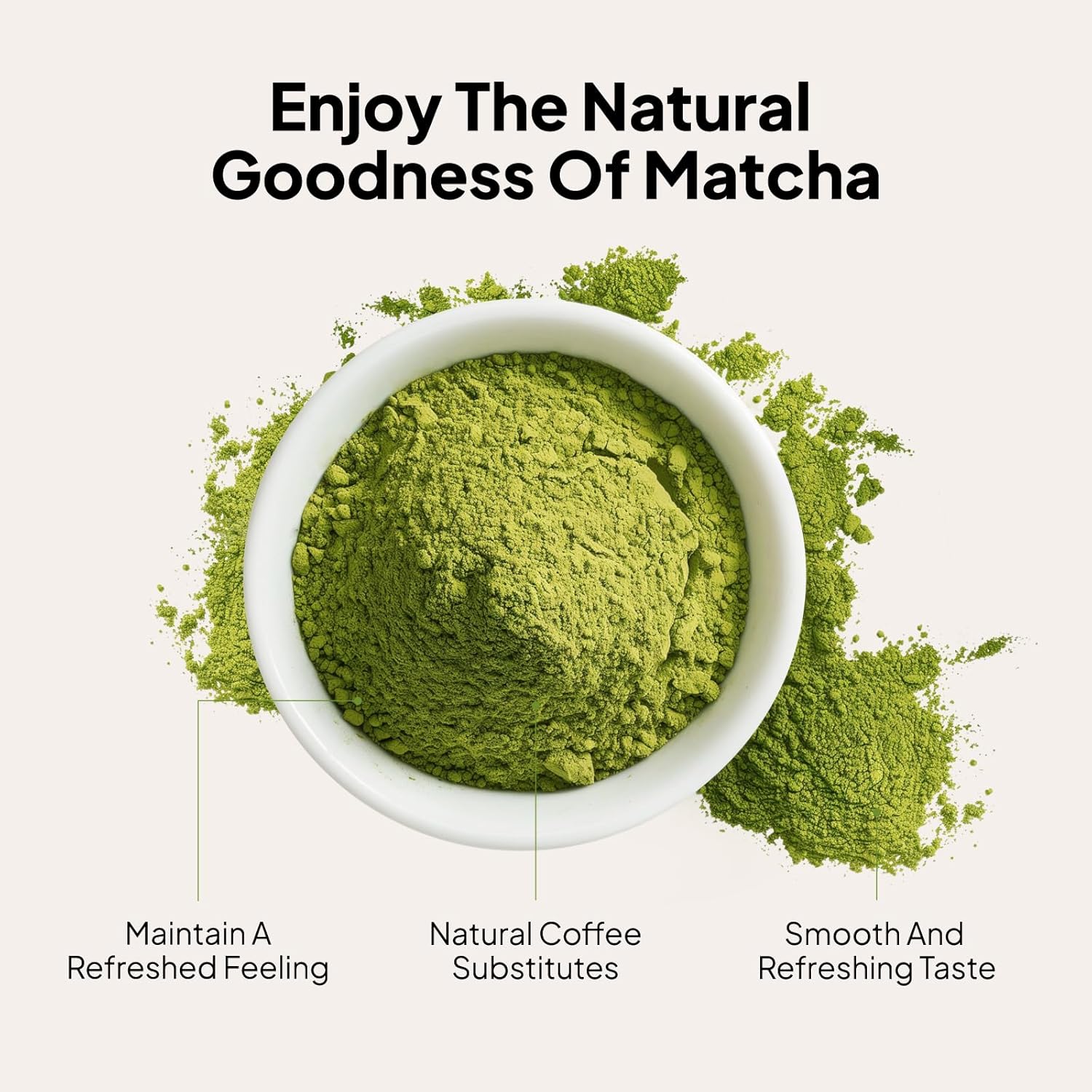 Viccoky Organic Matcha Green Tea Powder 4oz (Tin) | 100% Pure | No Sugar | Additive-Free | Culinary Grade Green Tea Powder for Lattes, Baking and Smoothies