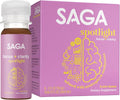 SAGA Organic Focus Shots | 0 Sugar 2 Calories | Nootropics, Adaptogens and Mushrooms with Bacopa and Ashwagandha | Fast Onset | Boosts Productivity with No Jitters | Exotic Guava 2oz 6-Pack