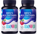 Men’s Multivitamins Gummies | Chewable Multivitamins for Men Health, Iron & Immune Support | Daily Vitamins with Zinc, Vitamin D3, B12, Biotin & More | Gluten Free & Vegan Gummy Vitamins – 100 Ct