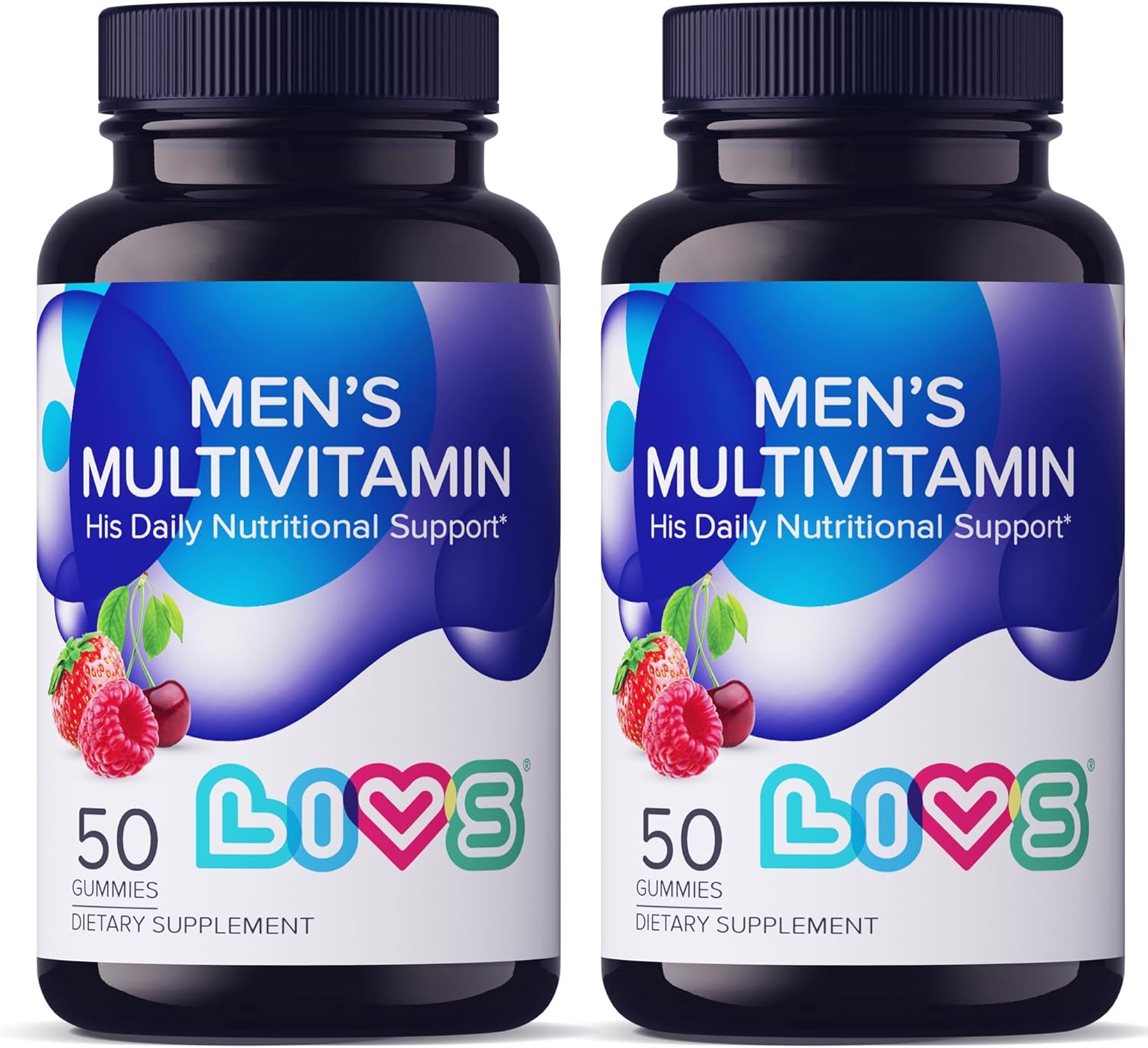 Men’s Multivitamins Gummies | Chewable Multivitamins for Men Health, Iron & Immune Support | Daily Vitamins with Zinc, Vitamin D3, B12, Biotin & More | Gluten Free & Vegan Gummy Vitamins – 100 Ct