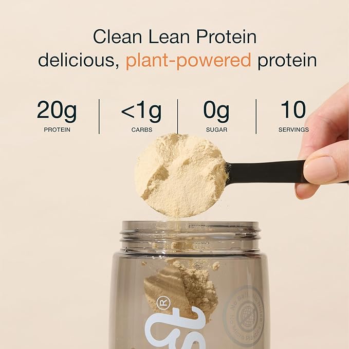 Nuzest - Pea Protein Powder - Clean Lean Protein, Premium Vegan Plant Based Protein Powder, Dairy Free, Gluten Free, GMO Free, Protein Shake, Wild Strawberry, 0.9 oz, (Pack of 10)