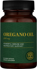 Global Healing Center - Oregano Oil Capsules with Organic Ingredients & Cayenne Pepper Extract, Oregano Capsules for Immune System Support, Respiratory Health, Digestion, Gas & Gut Wellness (60 Count)