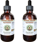 BlackBerry Alcohol-Free Liquid Extract, BlackBerry (Rubus Armeniacus) Root Glycerite Hawaii Pharm Natural Herbal Supplement 2x4 oz