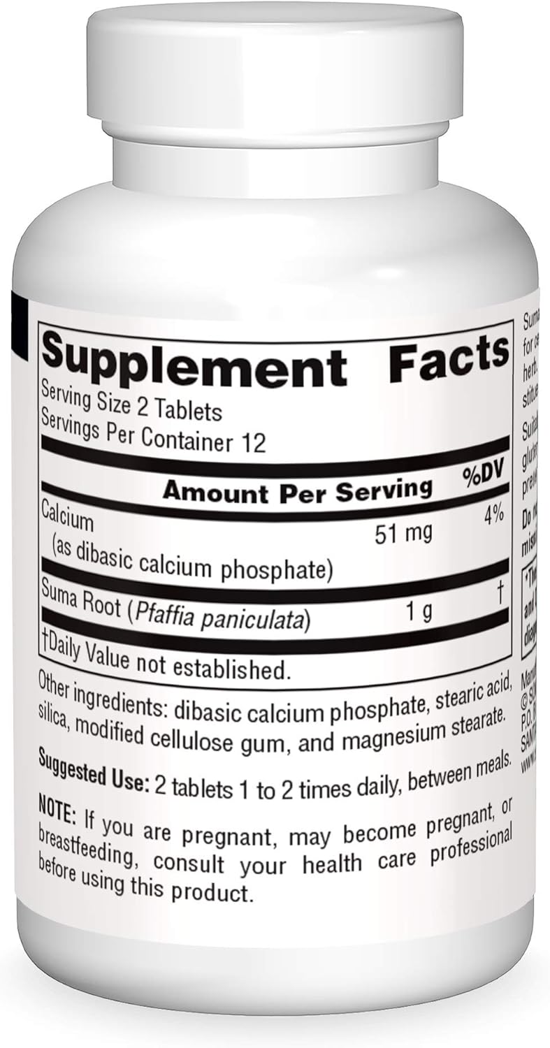 Source Naturals, Inc. Suma from Brazil 24 Tablet