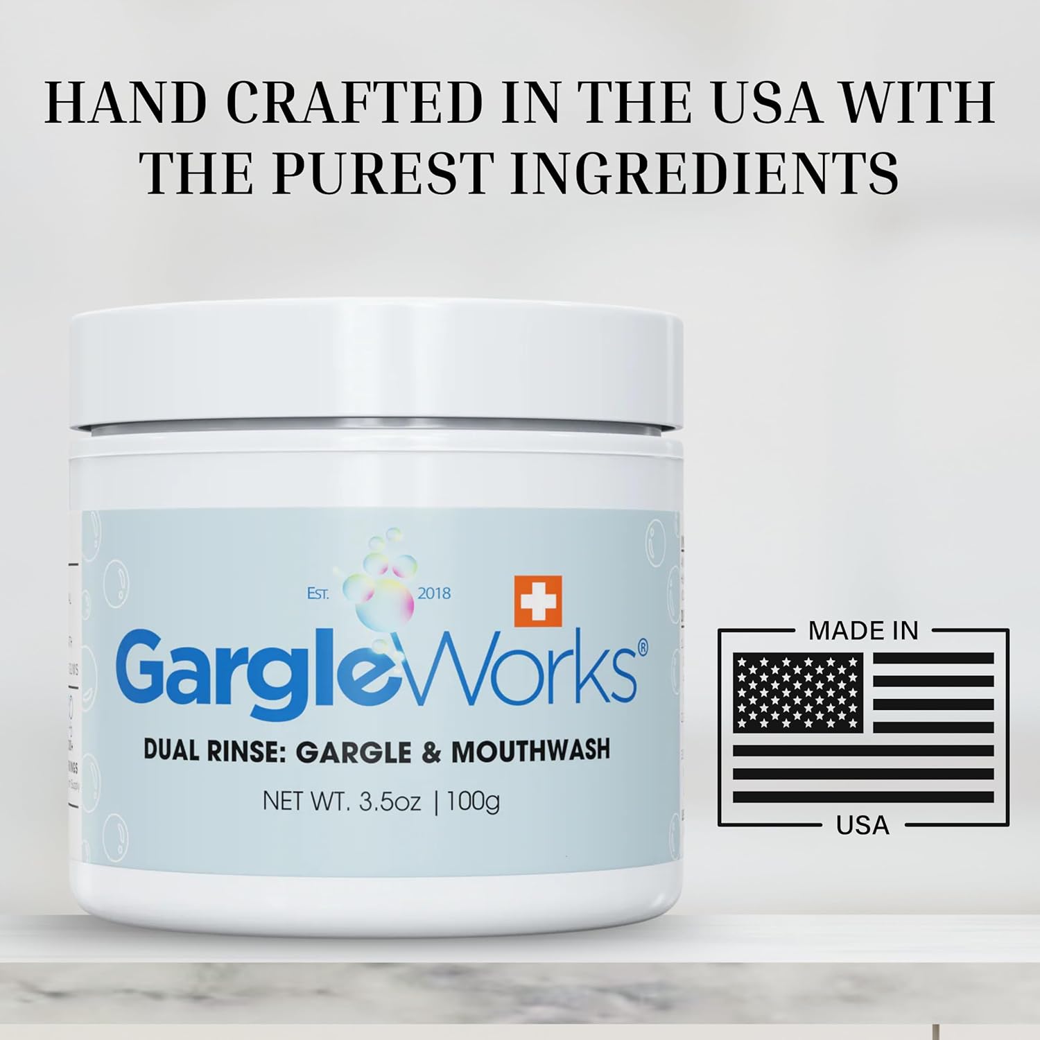 Natural Dual Mouthwash and Throat Gargle for Fresh Breath and Oral Hygiene & Immunity, with Zeolite, Humic & Fulvic Minerals, Clove, and Ocean Trace Minerals.