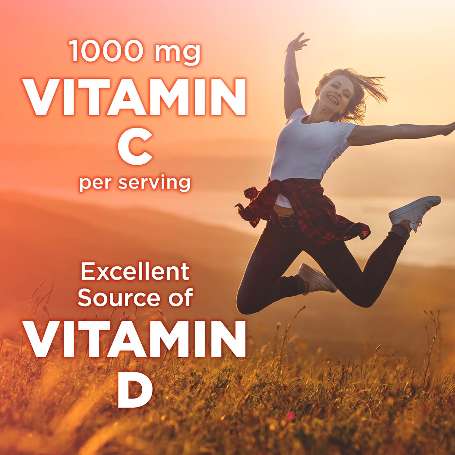 Amazon Basic Care - Immune Support Supplement, Berry Chew Tablets, excellent source of the body-essential sunshine Vitamin D, 32 Count