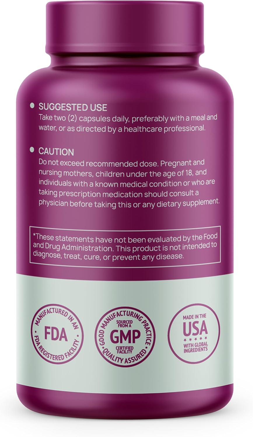 TUDCA Liver Plus+, Liver Support Supplement for Liver Cleanse with Milk Thistle Seed Extract, Vitamin B12, Folate, Tudca Bile Salt Supplement (Tauroursodeoxycholic Acid), 60 Capsules, 1 Month Supply