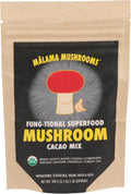 Malama 8-Mushroom Hot Cacao Mix, Organic Chocolate Blend Mushroom Powder for Focus & Inmune Support – with Lion's Mane, Reishi, Chaga, Turkey Tail – Vegan Supplement, 3.5 oz (50 Servings)