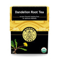 Buddha Teas Organic Dandelion Root Tea – 18 Bleach-Free Tea Bags – Caffeine-Free Tea with a Rich, Earthy Taste, Natural Source of Vitamins, Minerals, and Antioxidants, Kosher, GMO-Free