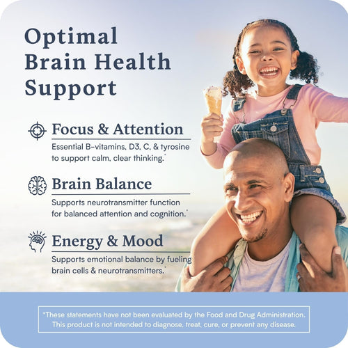 Accentrate Neuro X - Complete Vitamin B Complex | Active Multivitamin w/L-Methylfolate (5-MTHF), Adenosylcobalamin (B12), Pyridoxal-5'-Phosphate (P5P) | Brain Health | MTHFR Supplement | 30 Tablets